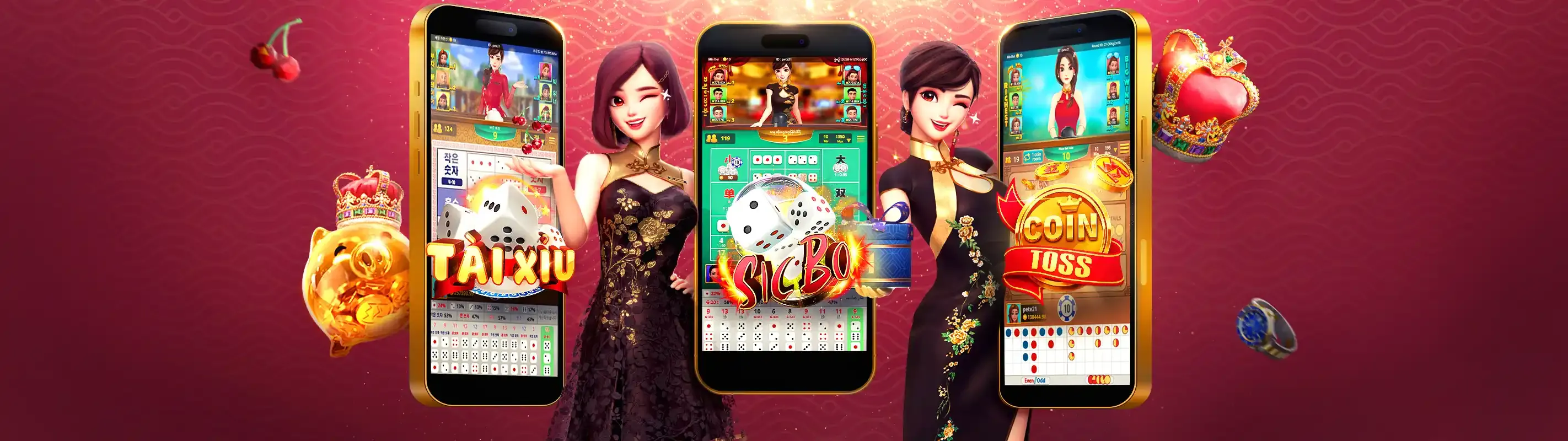 Giao diện ứng dụng cá cược trên điện thoại